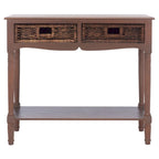 SAFAVIEH Classie Brown Console - 35.8 x 13 x 31.9 - 36Wx13Dx32H