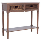 SAFAVIEH Classie Brown Console - 35.8 x 13 x 31.9 - 36Wx13Dx32H