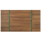 SAFAVIEH Pluma Glass Leg Rectangular Coffee Table - 43.3 W x 23.6 L x 15.7 H - 43Wx24Dx16H