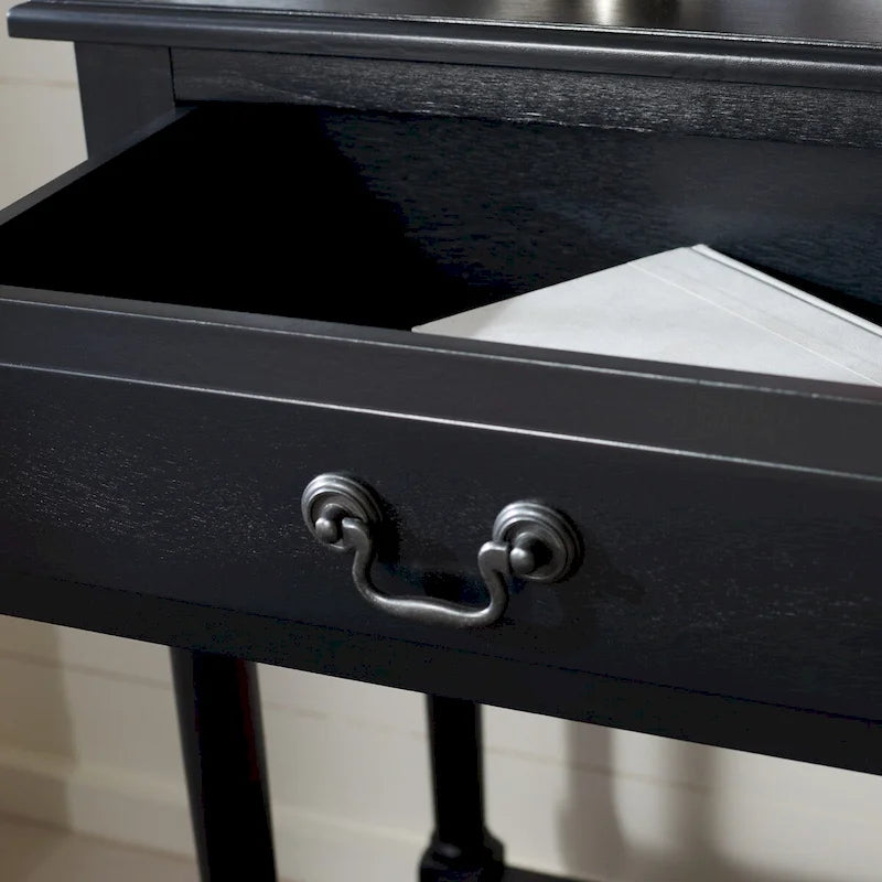 SAFAVIEH Justina 2-Drawer Console Table - 35.5 W x 13 L x 29.5 H - 36Wx13Dx30H