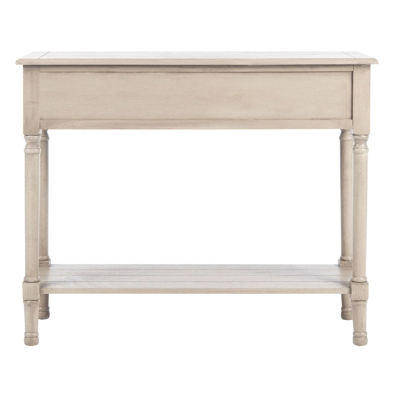 SAFAVIEH Justina 2-Drawer Console Table - 35.5 W x 13 L x 29.5 H - 36Wx13Dx30H