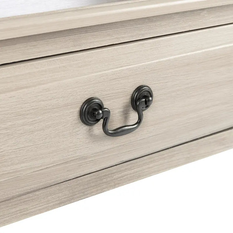 SAFAVIEH Justina 2-Drawer Console Table - 35.5 W x 13 L x 29.5 H - 36Wx13Dx30H