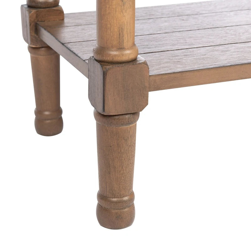 SAFAVIEH Justina 2-Drawer Console Table - 35.5 W x 13 L x 29.5 H - 36Wx13Dx30H