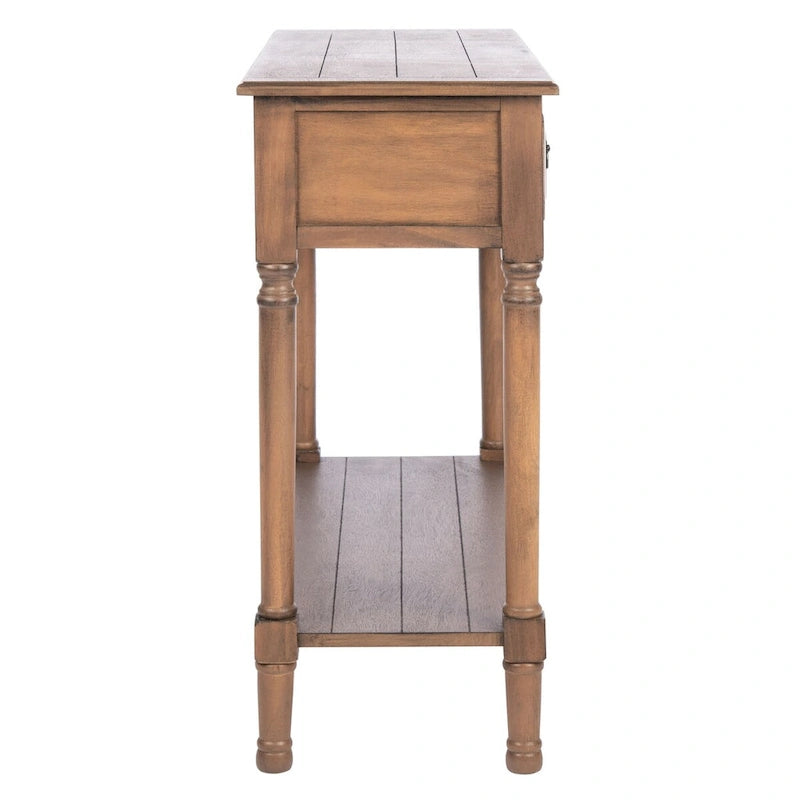 SAFAVIEH Justina 2-Drawer Console Table - 35.5 W x 13 L x 29.5 H - 36Wx13Dx30H