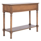 SAFAVIEH Justina 2-Drawer Console Table - 35.5 W x 13 L x 29.5 H - 36Wx13Dx30H