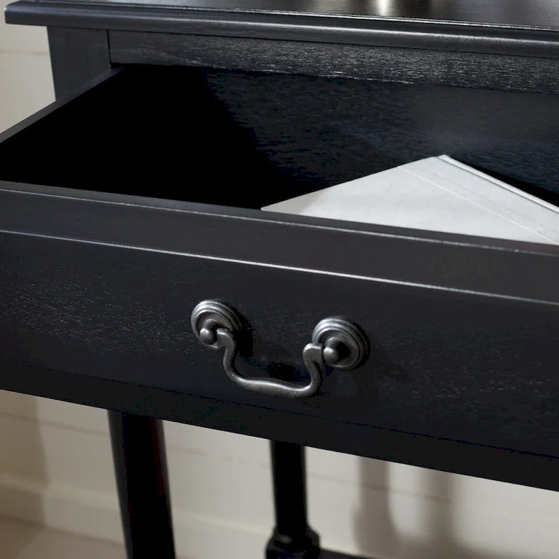 SAFAVIEH Justina 2-Drawer Console Table - 35.5 W x 13 L x 29.5 H - 36Wx13Dx30H