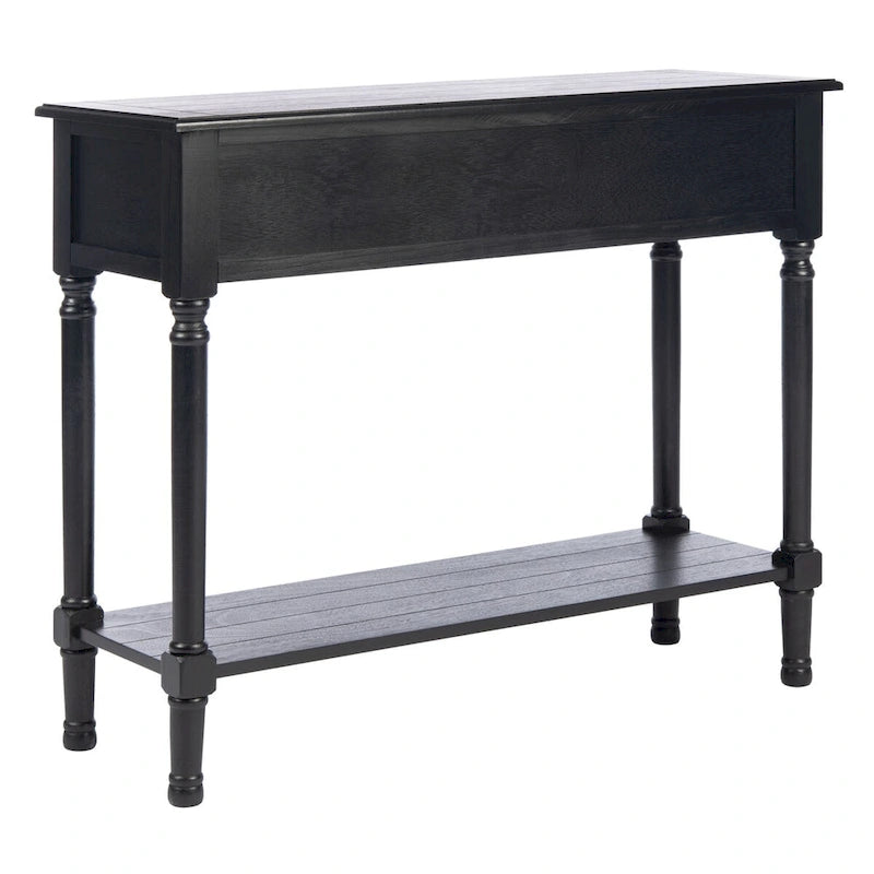 SAFAVIEH Justina 2-Drawer Console Table - 35.5 W x 13 L x 29.5 H - 36Wx13Dx30H