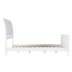 AFI, Portland Solid Wood Low Profile Platform Bed with Matching Footboard