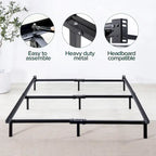 Priage by Zinus Compack 6-Leg Twin-Size Bed Frame