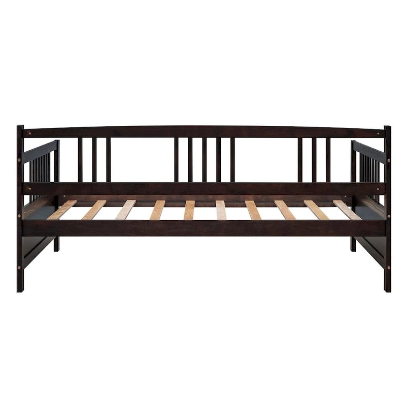 Multifunctional Solid Wood Daybed: Twin Size, Storage