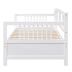 Multifunctional Solid Wood Daybed: Twin Size, Storage