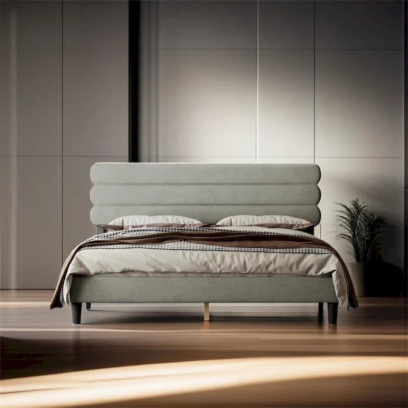 Queen Bed Frame with Headboard