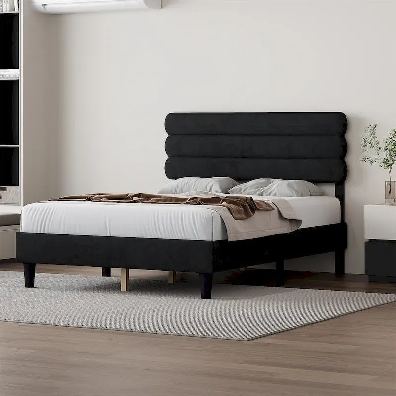 Queen Bed Frame with Headboard