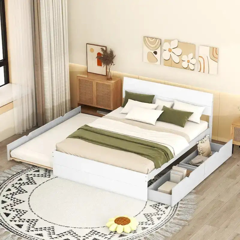 Modern-Style Full-Size Bed Frame
