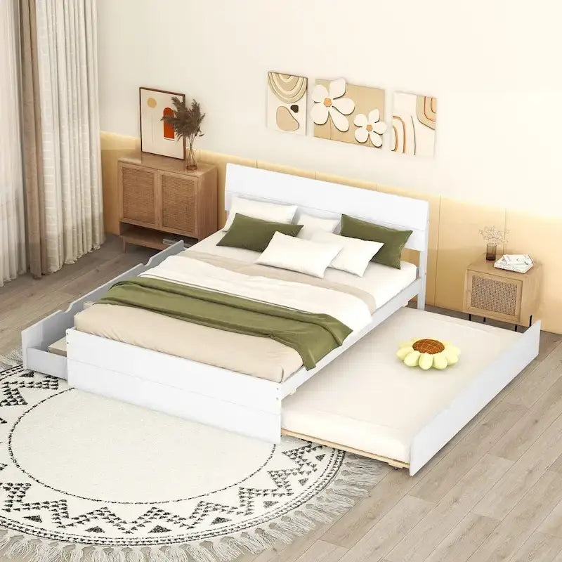 Modern-Style Full-Size Bed Frame