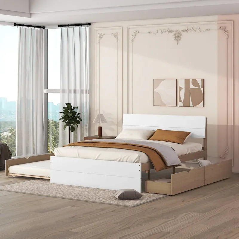 Modern-Style Full-Size Bed Frame
