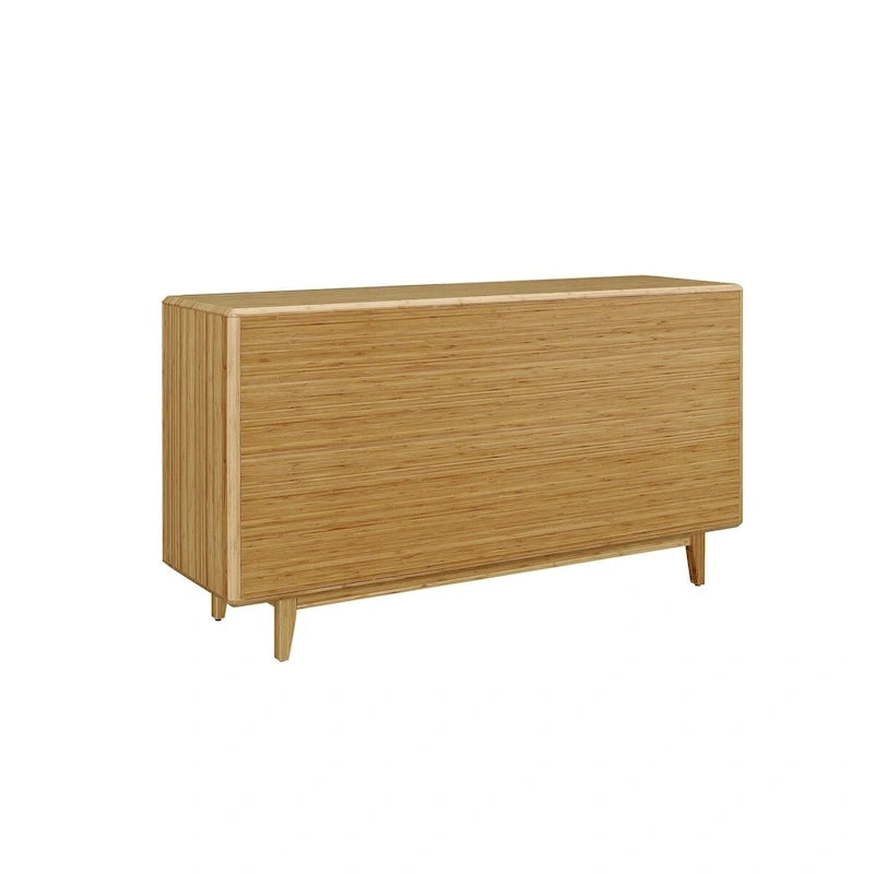 Dylan 4pc Queen Platform Bedroom Set with Dresser in Golden