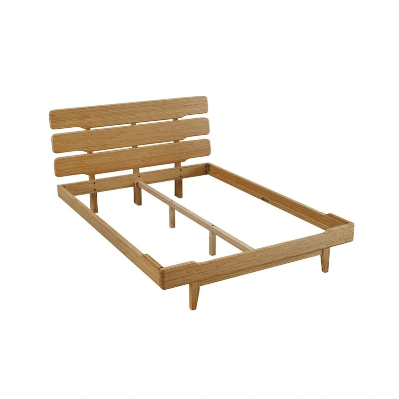 Dylan 4pc Queen Platform Bedroom Set with Dresser in Golden