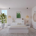 Hunter Platform Bed With Headboard And 2 Nightstands