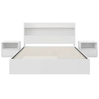 Hunter Platform Bed With Headboard And 2 Nightstands
