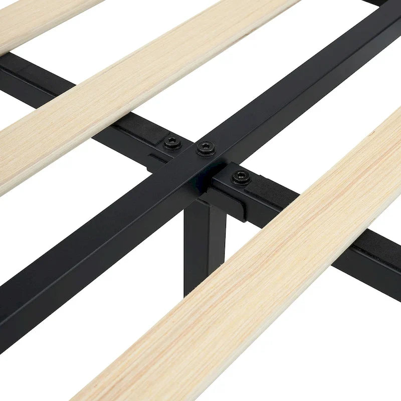 Upholstered Platform with Headboard