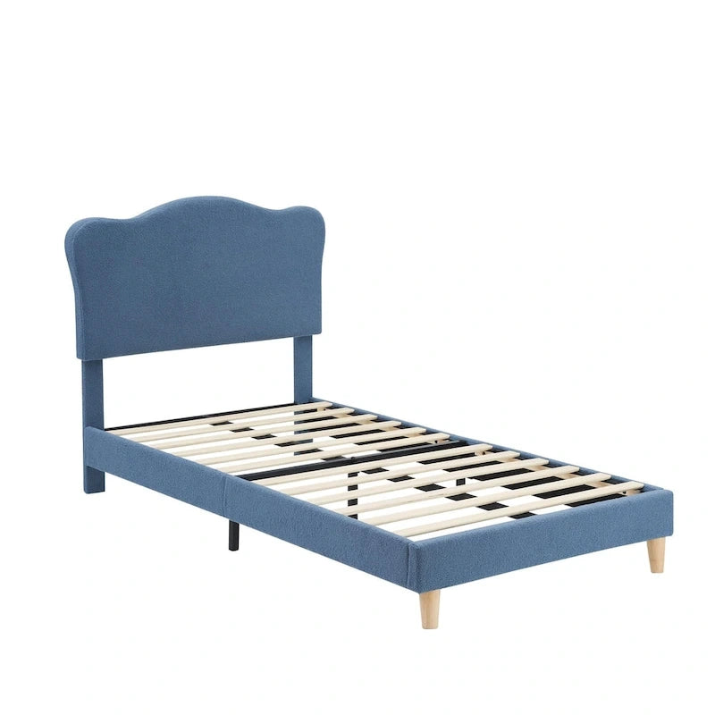 Upholstered Platform with Headboard