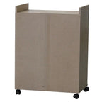 Kitchen Microwave Cart, Accent Storage Cabinet with 1 Drawer and 2 Doors, Beech