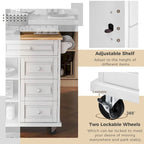 53 Rolling Mobile Island Kitchen Island Cart
