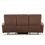 Abbyson Ford Fabric Manual Reclining Sofa