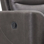 Abbyson Ford Fabric Manual Reclining Sofa