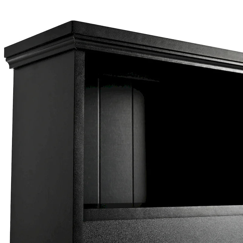 5-in-1 Entryway Bench with Shutter-shaped doors, Coat Rack, Cushion and 4 Sturdy Hooks, 47.2 Wide Hall Tree with Storage Bench