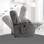 Recliner Chair for Living Room with Side Pocket