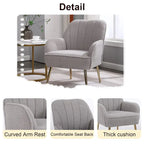 Suellyn 25.2-inch Wide Armrest Modern Chair