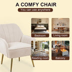 Suellyn 25.2-inch Wide Armrest Modern Chair