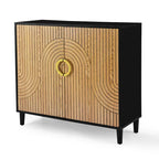 Most comfortable storage cabinet with doors and shelves, modern MDF feature cabinet with adjustable shelves