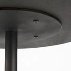 Pedestal Table with Detailing - 24 H x 20 W x 20 D