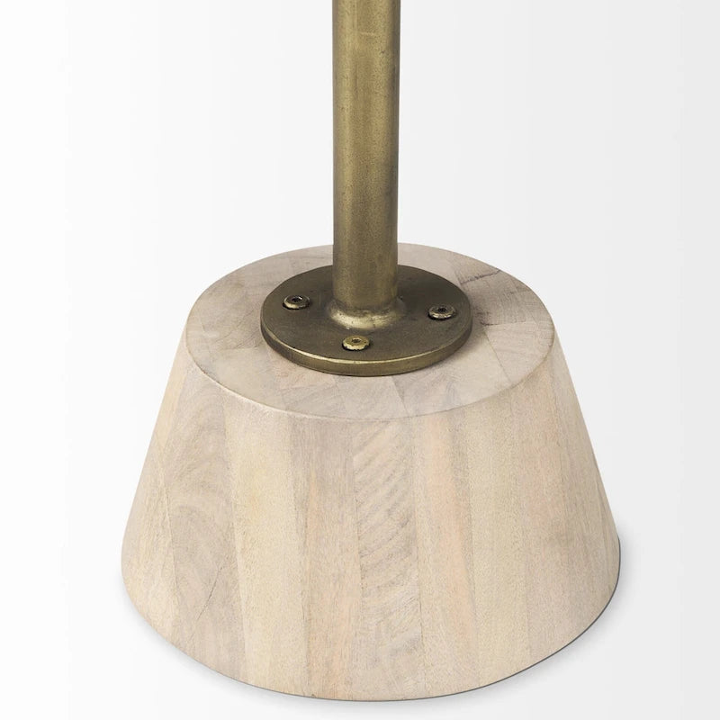 Pedestal Table with Detailing - 24 H x 20 W x 20 D