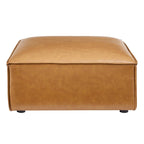 Restore Vegan Leather Ottoman