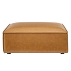 Restore Vegan Leather Ottoman