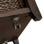 Pepper-Colored 3-Piece Lift-Top Coffee Table Set