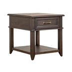 Pepper-Colored 3-Piece Lift-Top Coffee Table Set
