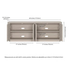Easton Rectangular TV Stand for TV's up to 75 - 68 Wide
