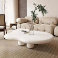 48.43 Modern Cloud Shaped Coffee Table for livingroom, 4 Legged Coffee Table - 48.4