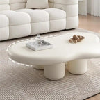 48.43 Modern Cloud Shaped Coffee Table for livingroom, 4 Legged Coffee Table - 48.4