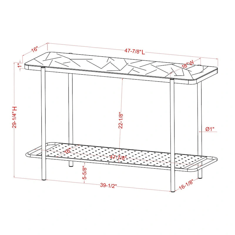 Modern-Style 3-Piece Coffee Table Set with White Glass Tabletops