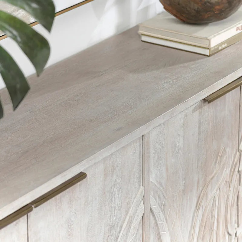Classic Home Ledro 82 Solid Wood Sideboard