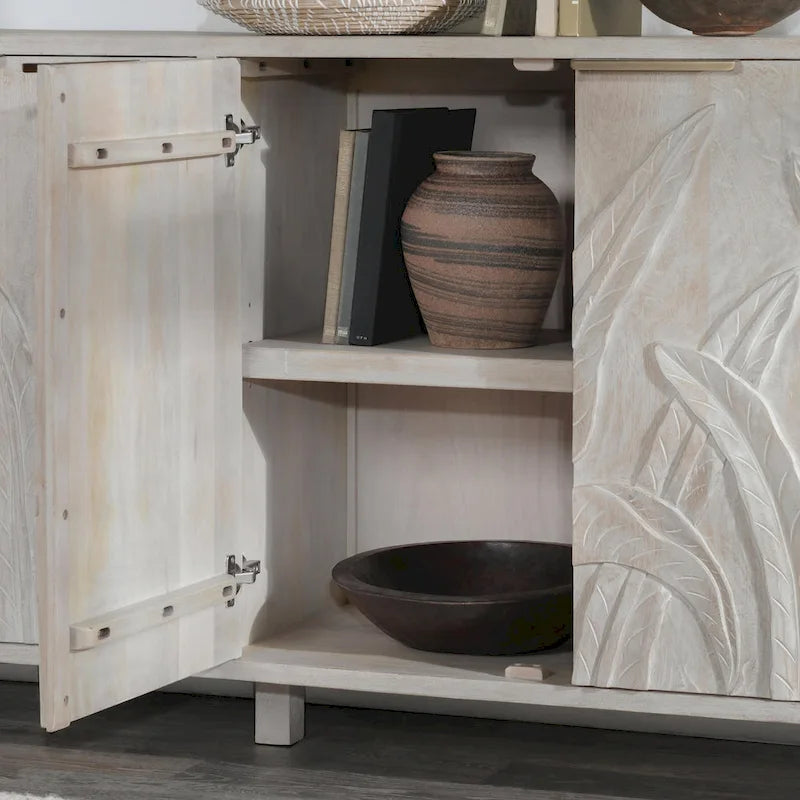 Classic Home Ledro 82 Solid Wood Sideboard