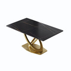 63 Dining Table, Modern Dining Table for 6