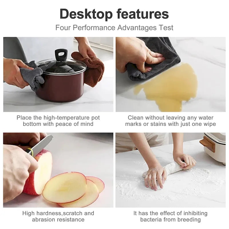 94.48 Inch Modern Minimalist 9 - Piece Extendable Sintered Stone Top Double Pedestal Dining Set