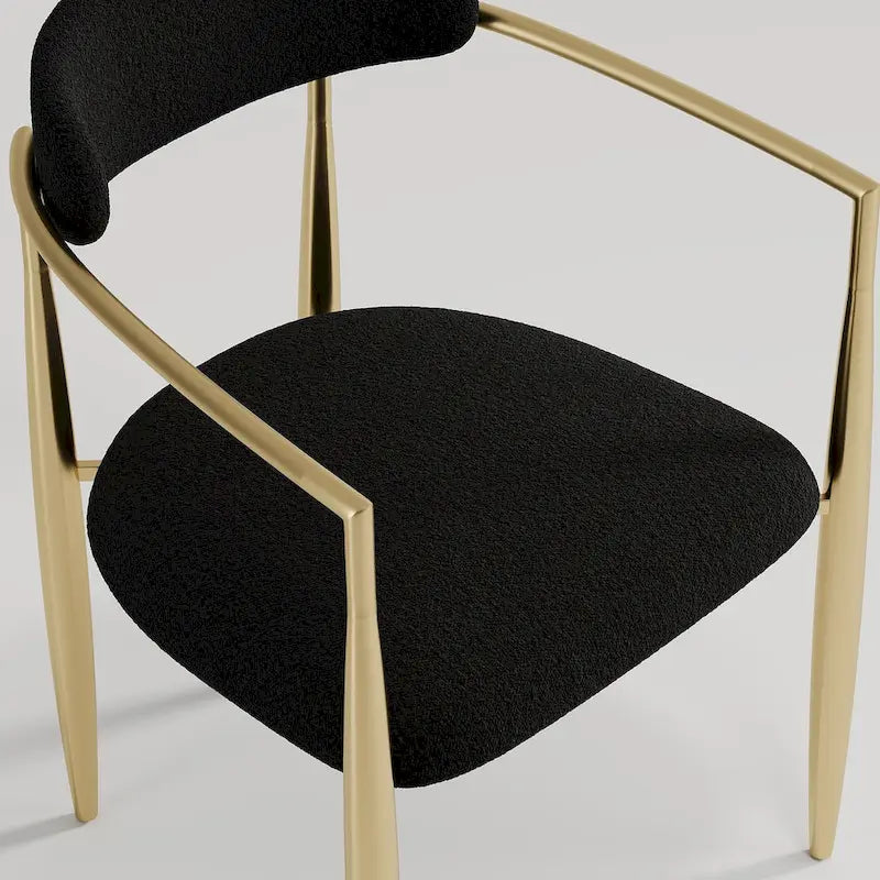 94.48 Inch Modern Minimalist 9 - Piece Extendable Sintered Stone Top Double Pedestal Dining Set